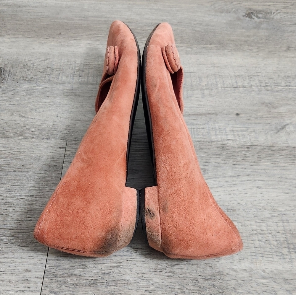Vintage Prada Suede‎ PointyToe Flats - Picture 5 of 11